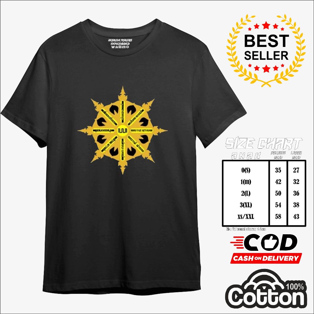 Kaos Metal Edisi Rajah Kalacakra Dewasa Its Worth / Kaos Distro Premium By Jeshile T-Shisrt