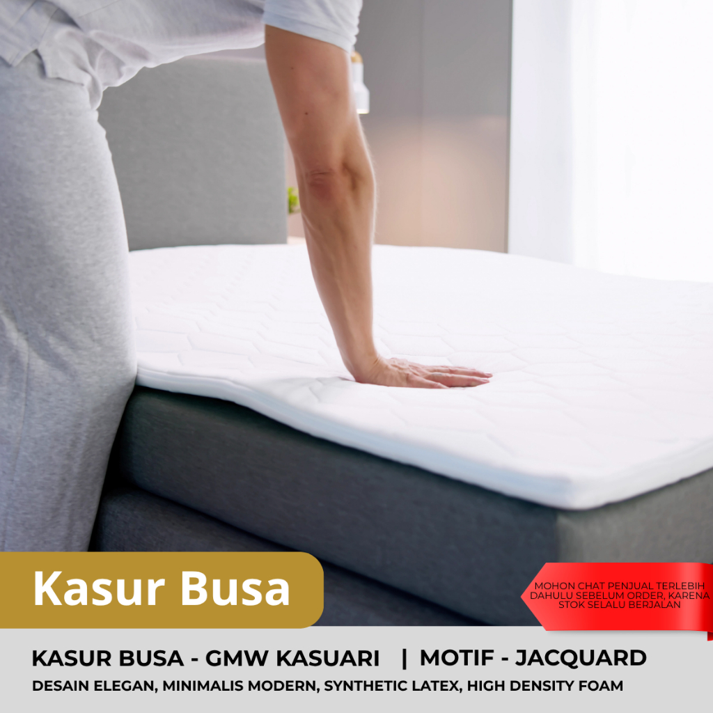 Pusat Mebel I Kasur Busa I GMW Foam Kasuari (Garansi 5 th) Ukuran 90/100/120/140/160 Design Elegant