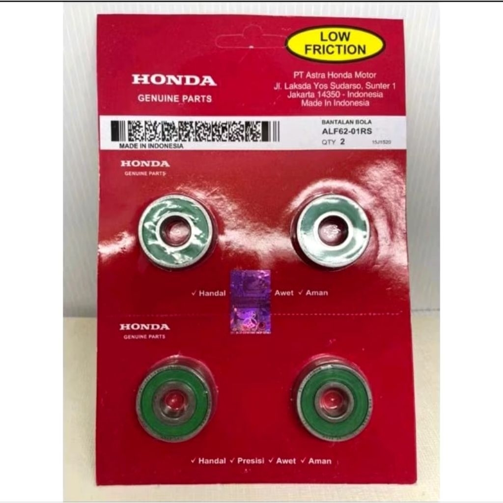 BEARING 6201 BEARING RODA DEPAN HONDA BEAT VARIO SUPRA X 125