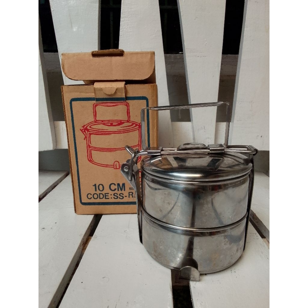 Rantang Mini 2 susun Stainless Steel MASPION