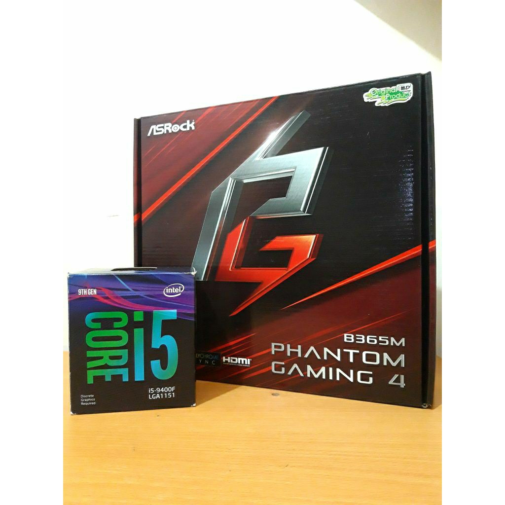 Core i5 9400F & Asrock B365M Phantom Gaming 4