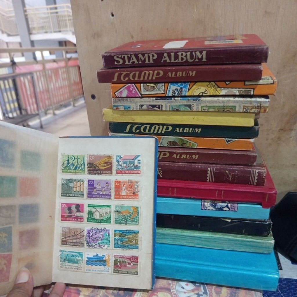 Stamp Album perangko 16 album