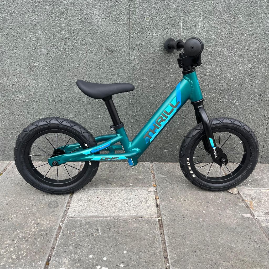 Push Bike Thrill One Alloy Ban Karet Dark Green