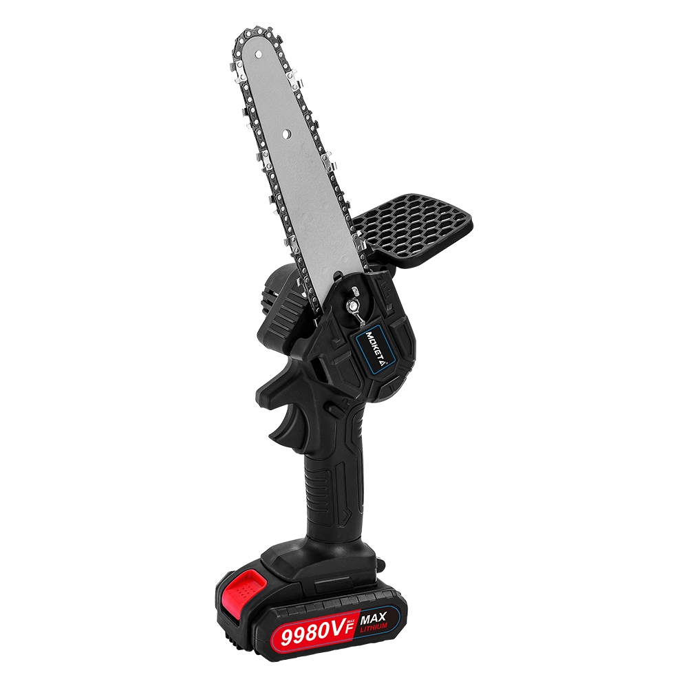 Clivo Chainsaw Cordless 6 Inch 2 Baterai Handheld Gergaji Listrik Mini Gergaji Pemotong