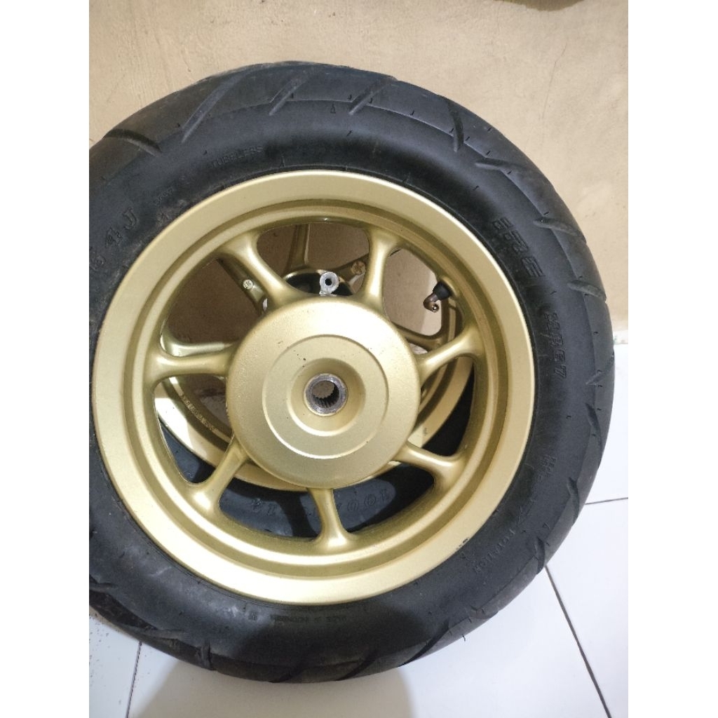 velk velg set Scoopy donat ring 12 bekas copotan