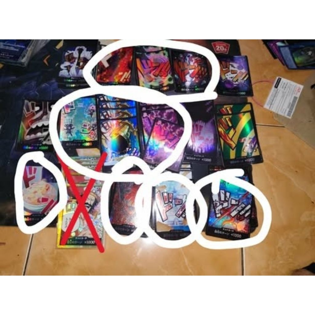 custom order one piece card game opcg 1