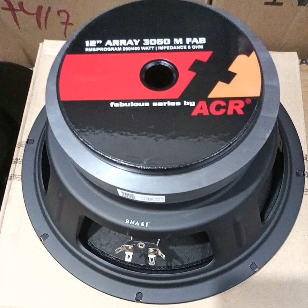 SPEAKER 12 INCH FABULOUS 3060 M FAB ORIGINAL BY ACR FABULOUS