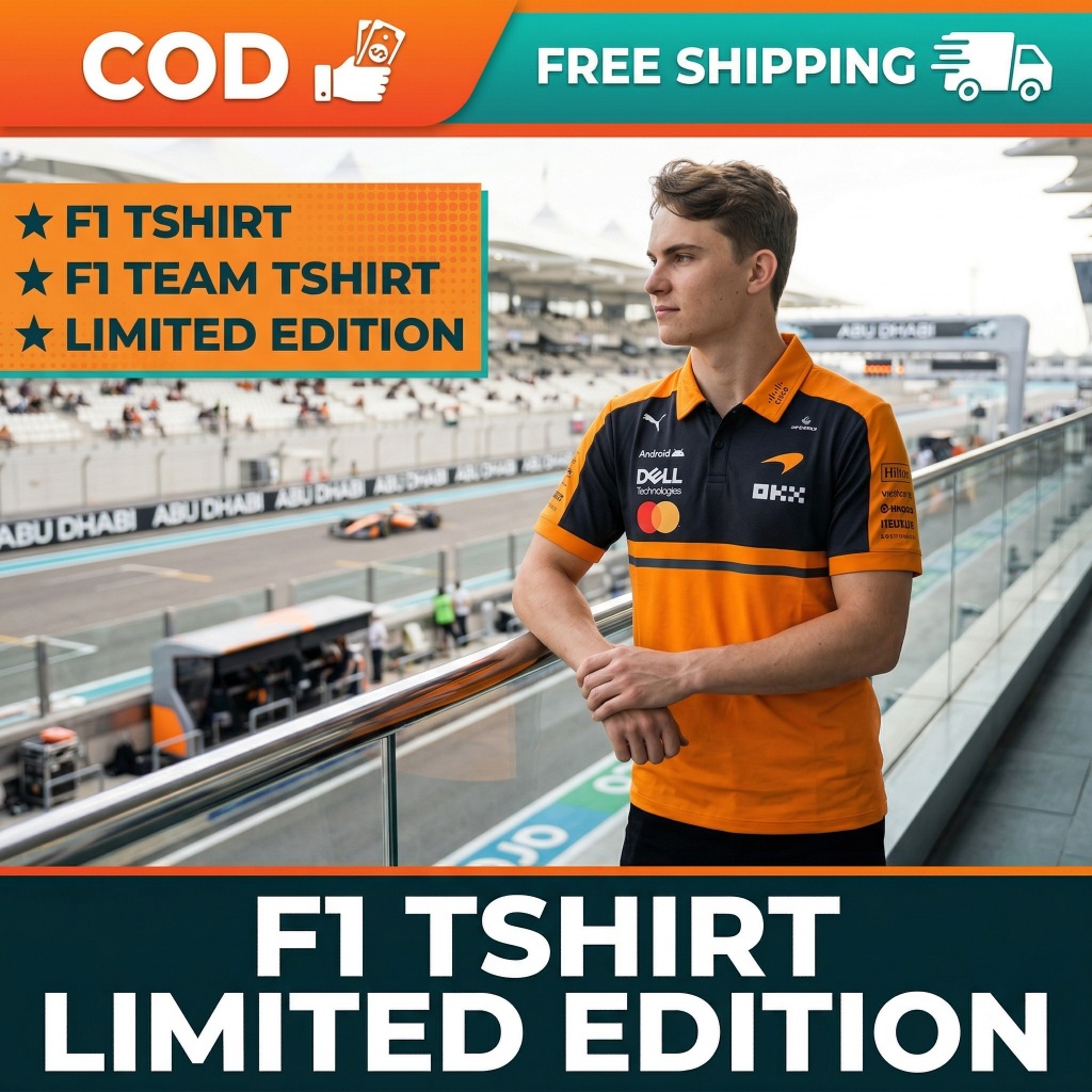 Kaos Kerah F1 Polo Mclaren 2026