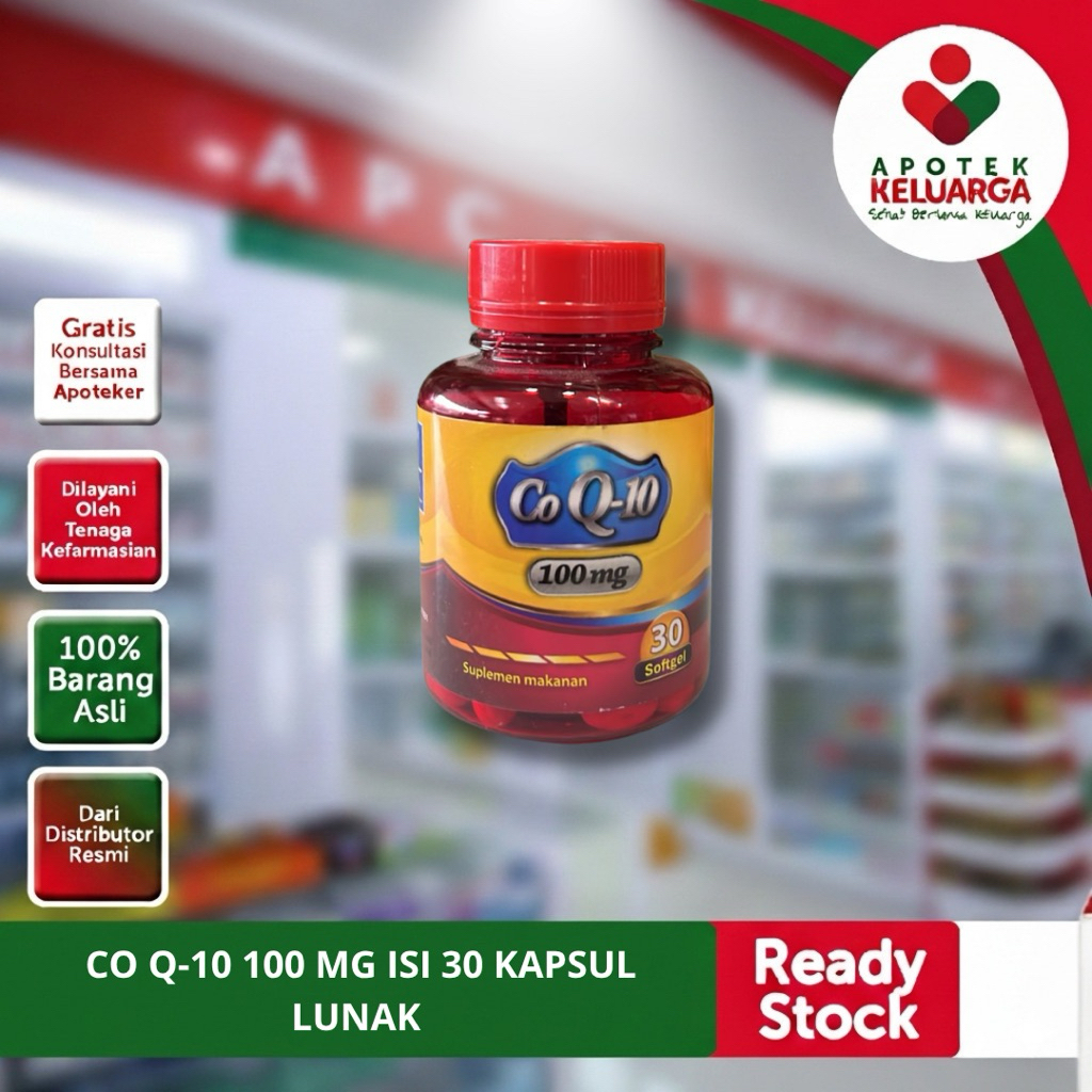 NATURE'S PRIDE CO Q-10 100 MG CO ENZYM Q100 ISI 30 SOFTGEL