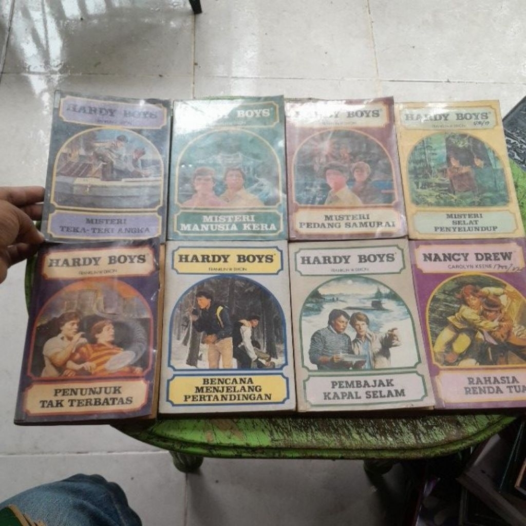 BUKU CERITA ANAK HARDY BOYS RANDOM JUDUL DAN TOM SWIFT
