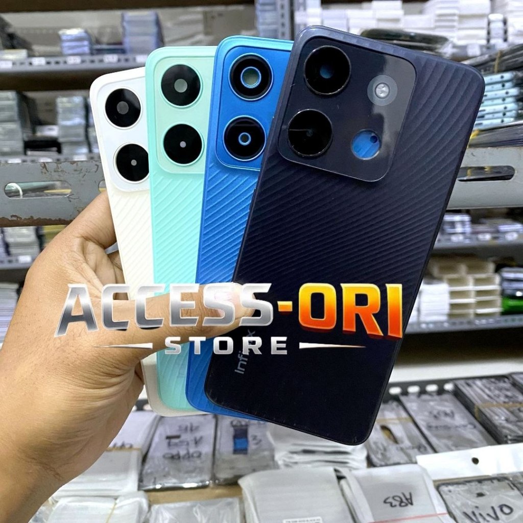 Backdoor Housing HP Infinix Smart 7 X6515 Bekdor Tutup Belakang Kesing + Tombol