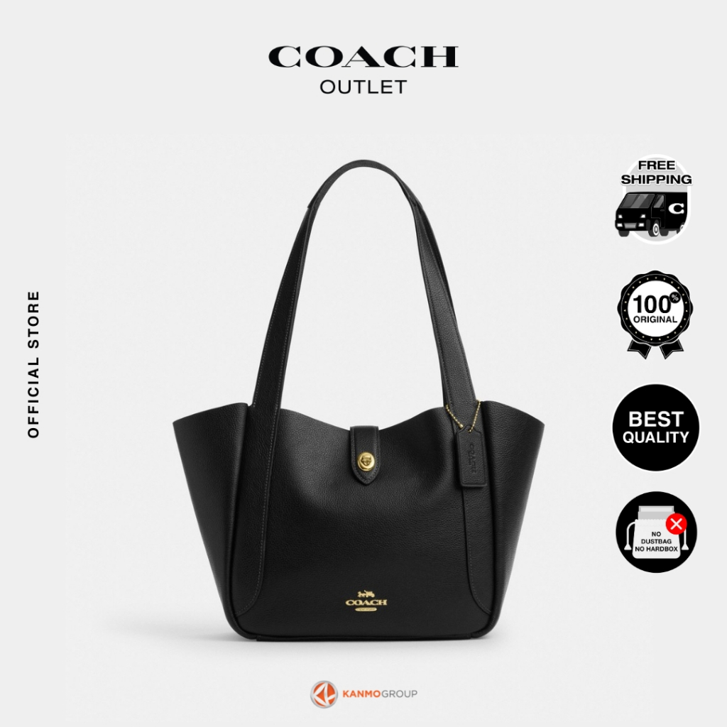 Coach Hadley Turnlock Tote - Tas Tote Wanita