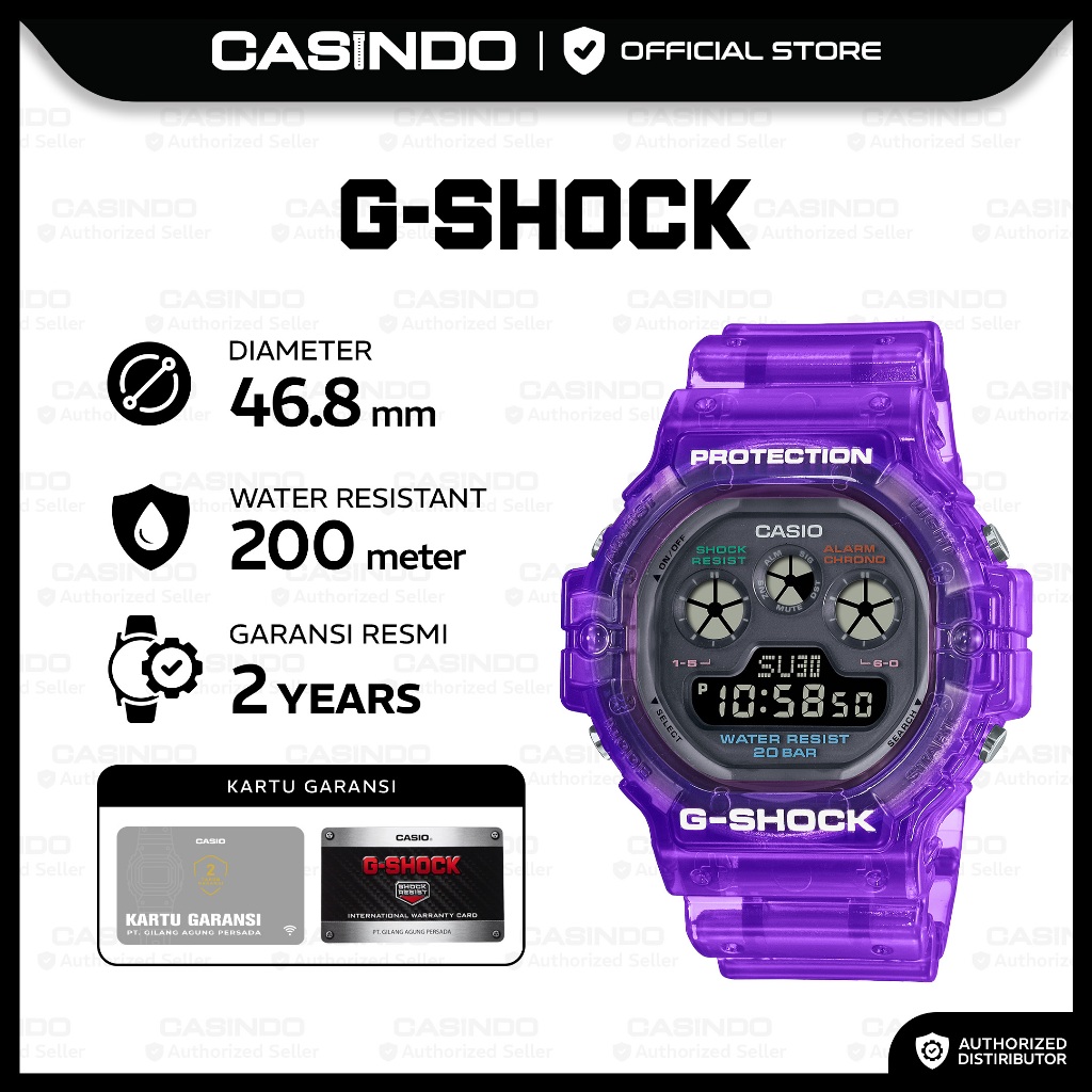 G-SHOCK Jam Tangan Pria Digital DW-5900JT-6DR