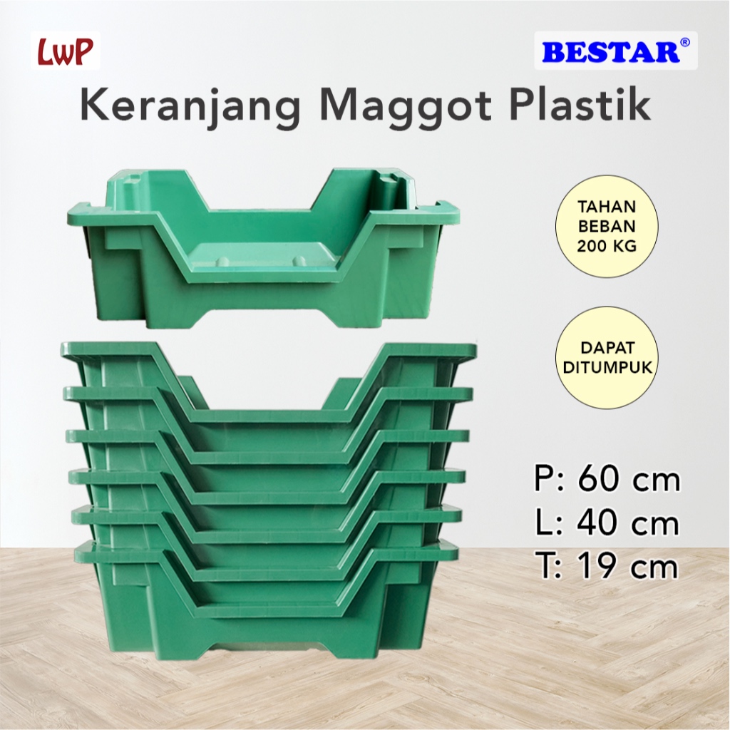 Keranjang Maggot Plastik Serbaguna Budidaya Maggot