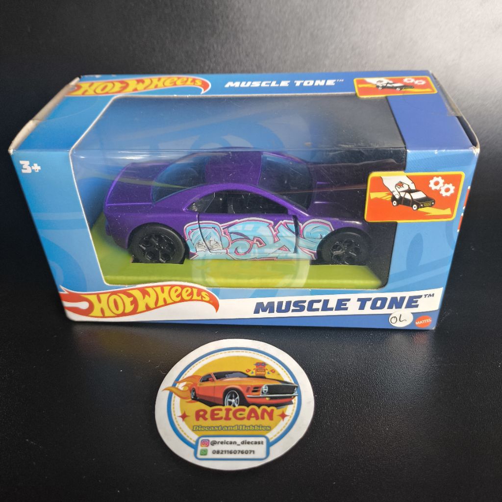 HOT WHEELS PULL-BACK | MUSCLE TONE