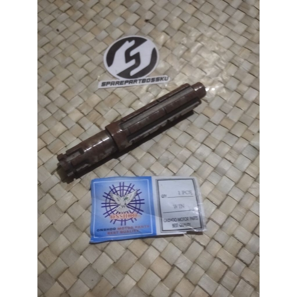 As gear depan HONDA WIN Win100 as gear tarik depan