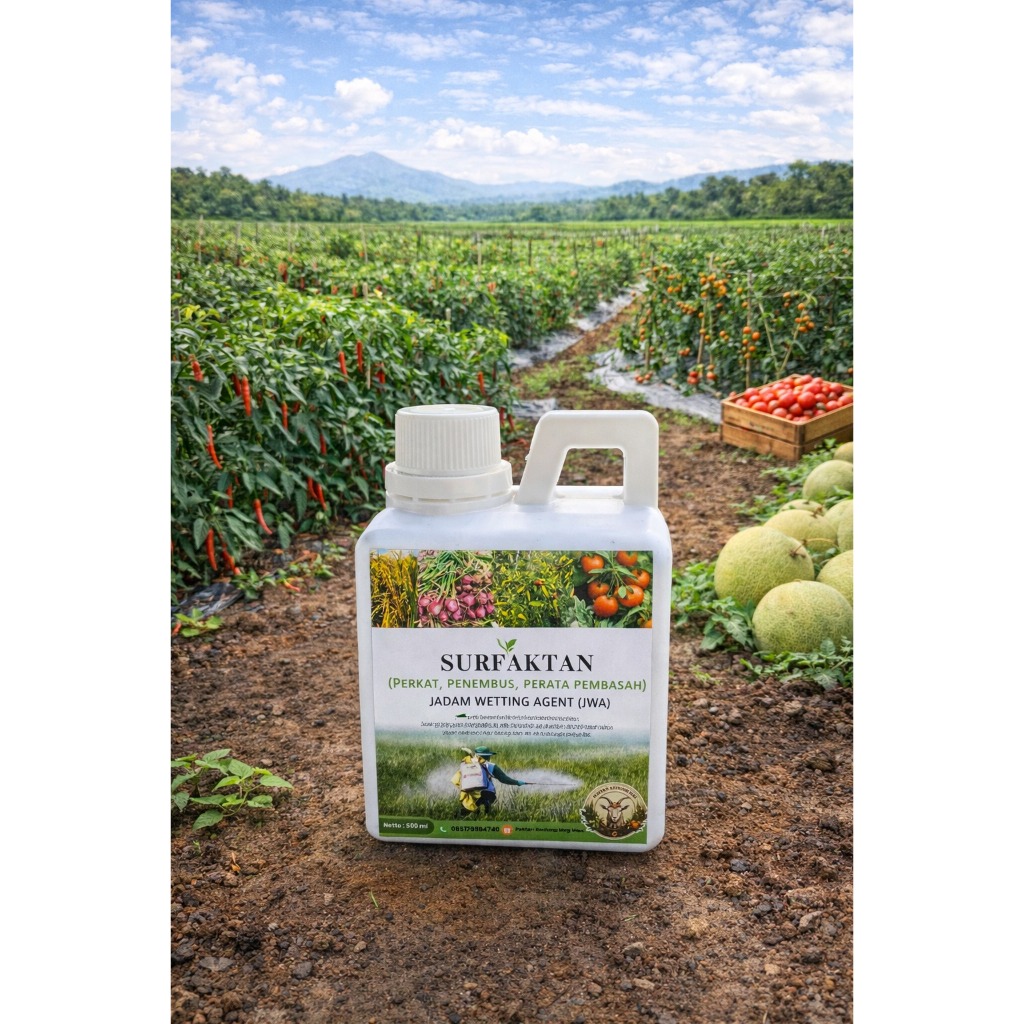 Jadam Wetting Agent/JWA 500 ml [ SURFAKTAN JADAM WETTING AGENT (JWA) (Perekat • Penembus • Perata • 