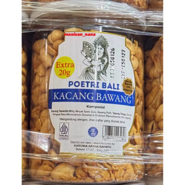 KACANG BALI JUMBO / POETRI BALi