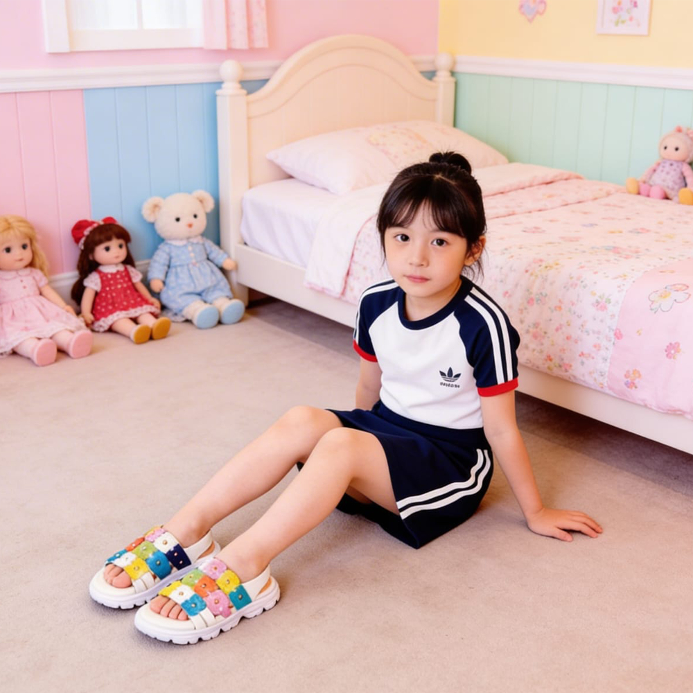 SEPATU SANDAL ANAK CEWEK GUAPA UKURAN 31 32 33 34 35