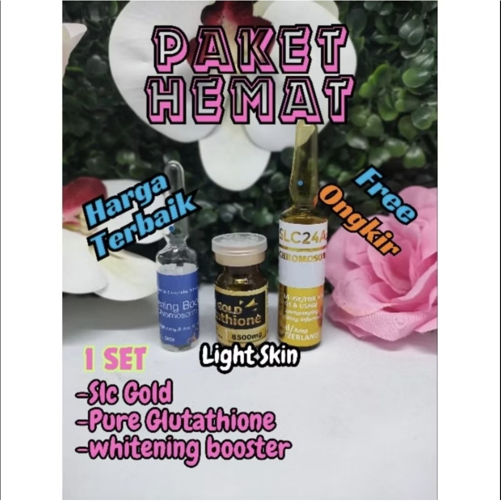 paket 2 ( slc gold + pure gold + booster )
