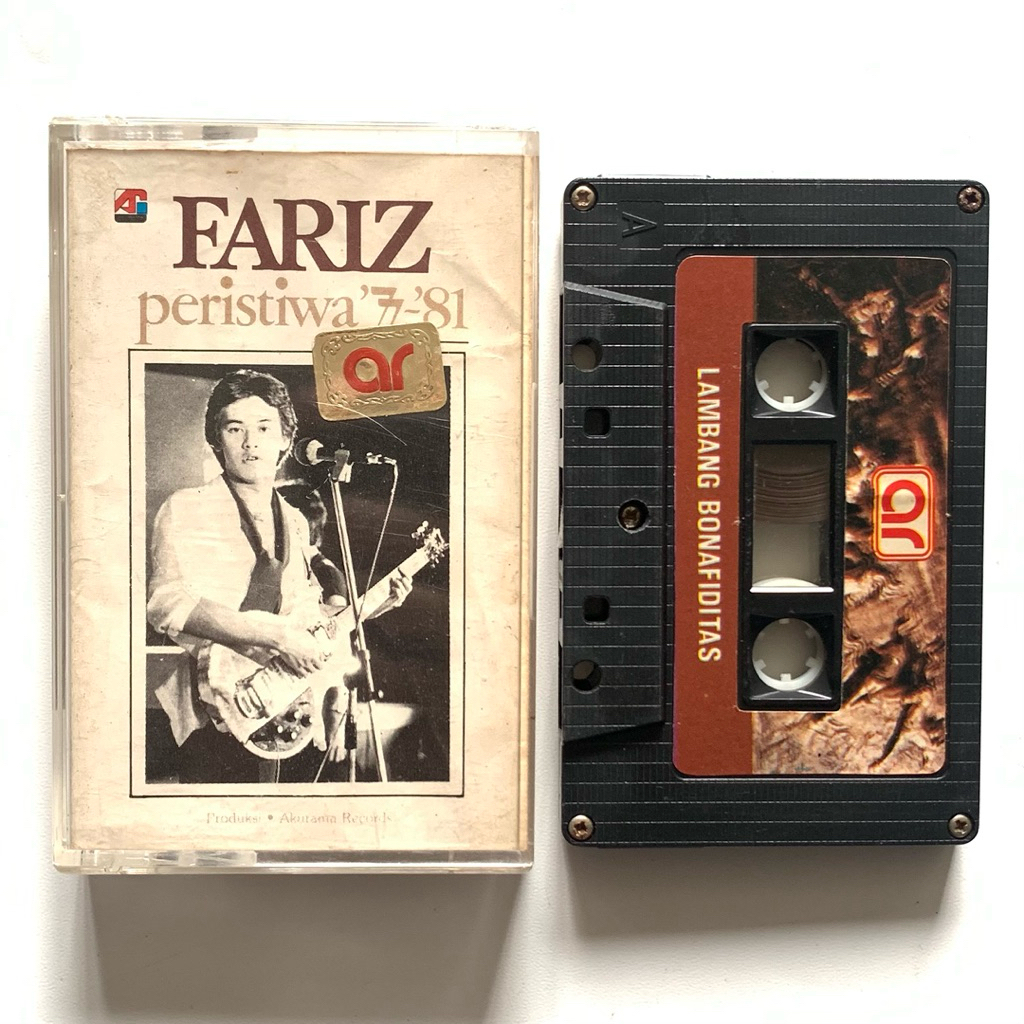 Kaset Pita Fariz RM - Peristiwa 77 - 81 (1981 ASIA RECORDS)