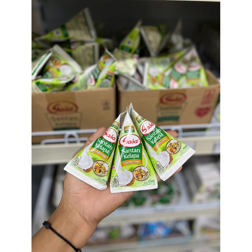 SASA SANTAN 65ml 1karton/SASA SANTAN CAIR/SANTAN INSTAN SASA