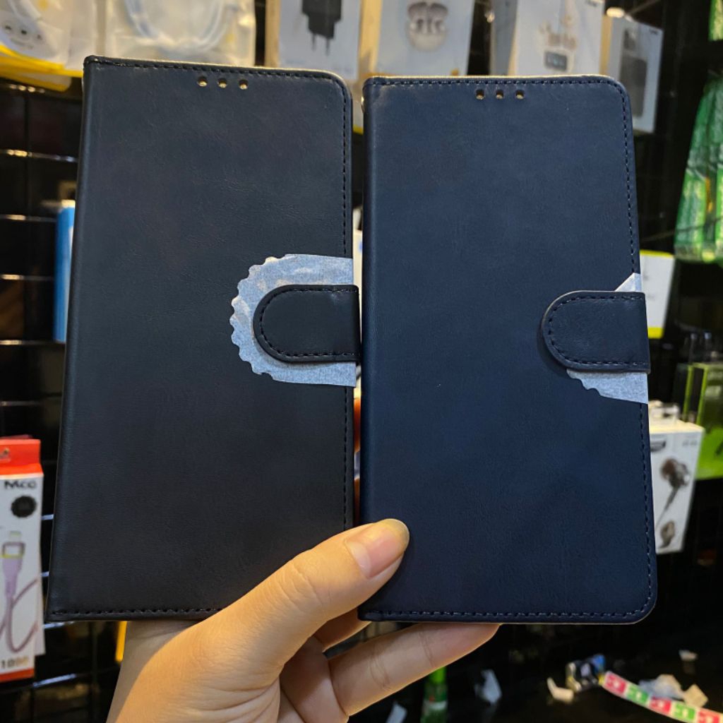 CASING DOMPET LIPAT KULIT OPPO A1K / REAL C2