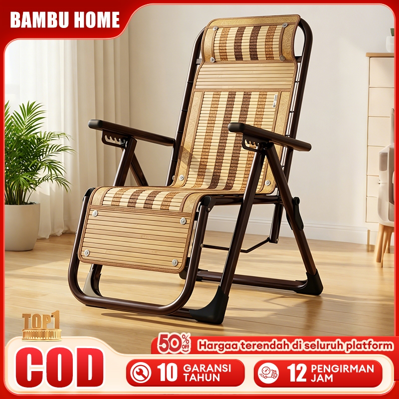 Kursi Rumah Santai Kayu Tempat Tidur Lipat Kursi Kursi Malas Lipat Istirahat Kursi Rekreasi