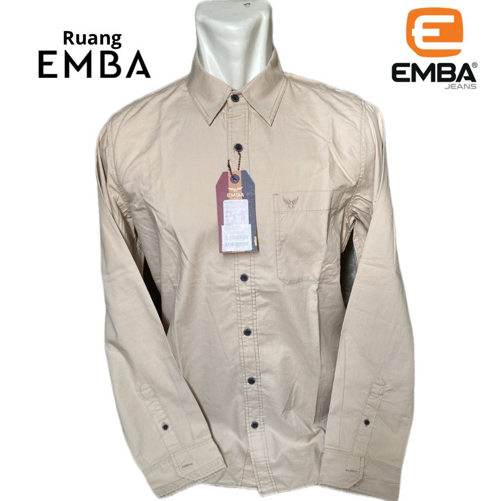 EMBA - Kemeja EMBA Classic Lengan Panjang size L
