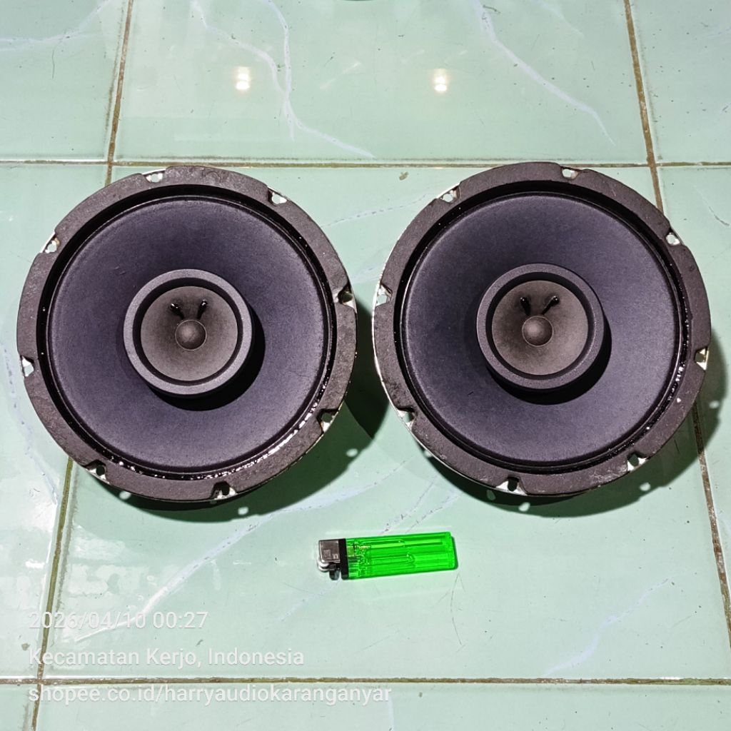 2 PCS Speaker Fullrange ALTEC LANSING 8 inch Coaxial Model 309-4T – Mulus Normal Ori Lepasan