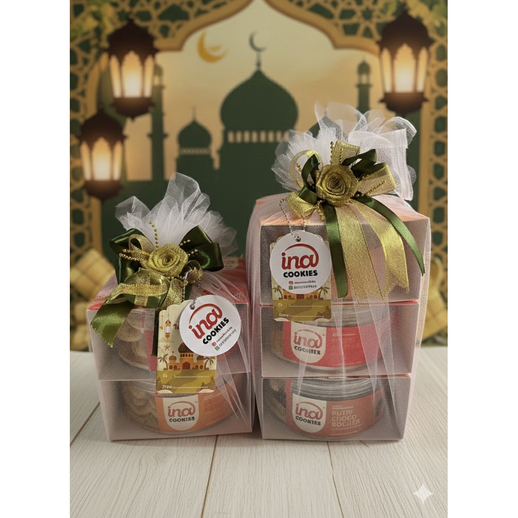 Hampers Ina cookies/ hampers lebaran / parcel Lebaran/natal /Imlek