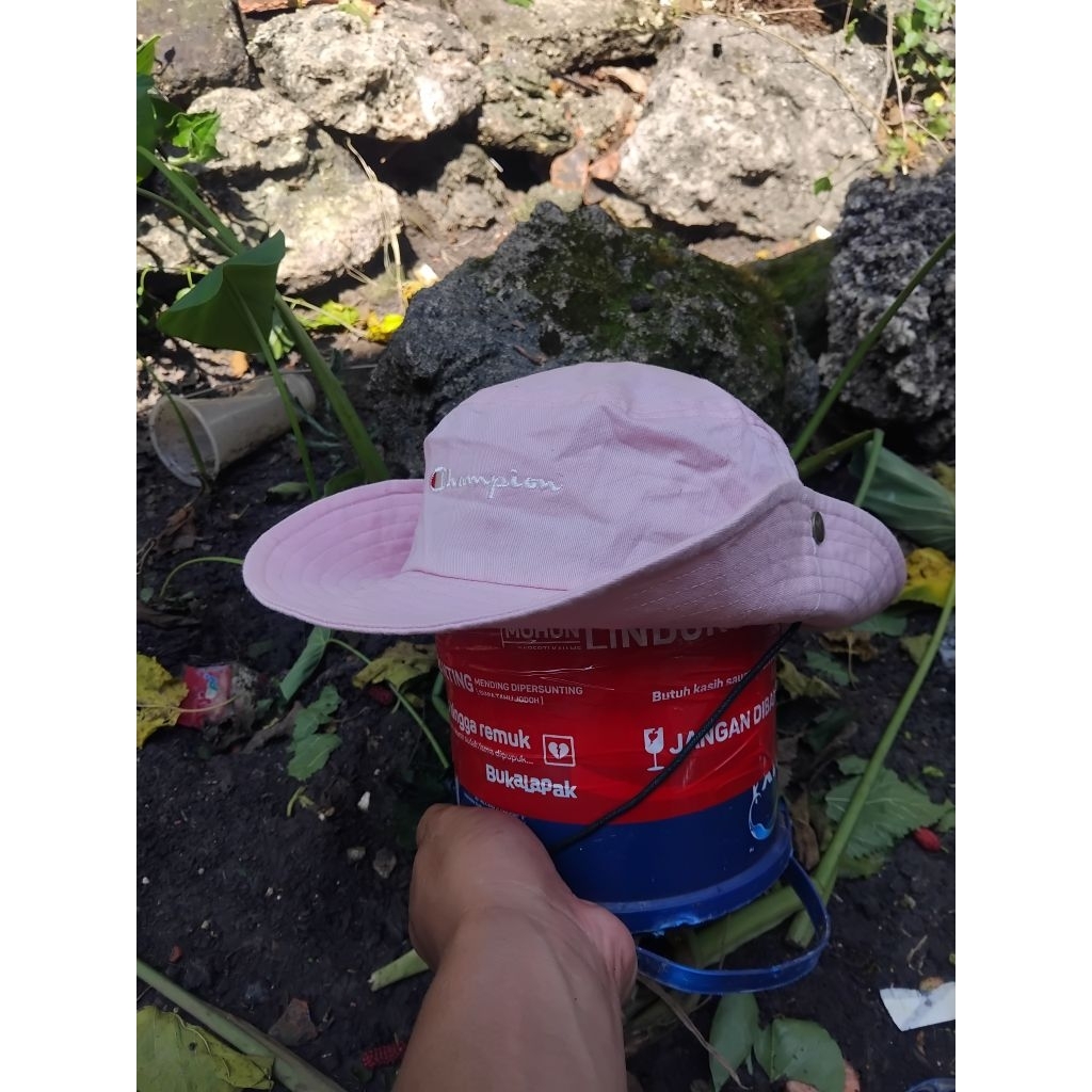 topi rimba CH4MPION** topi hiking topi gunung remaja
