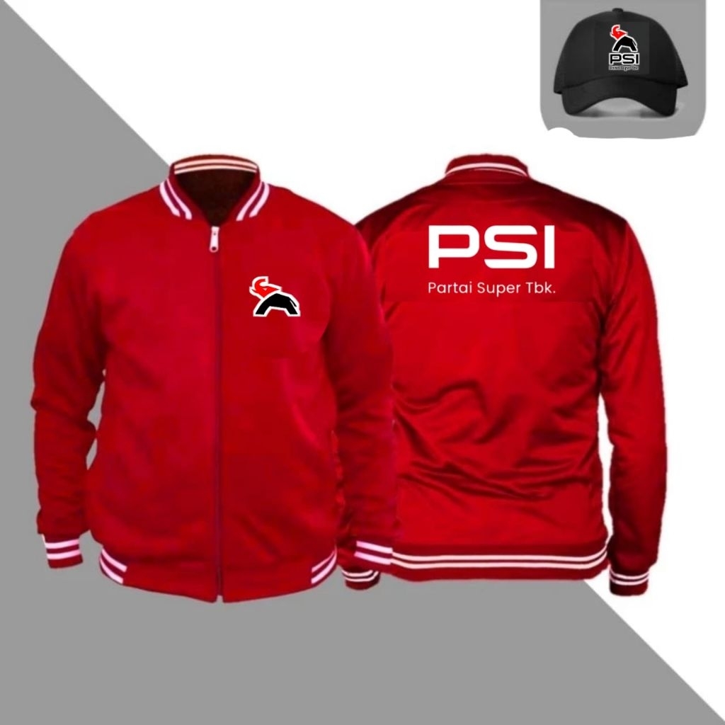 jaket varsity psi logo terbaru gratis topi jaket psi terbaru