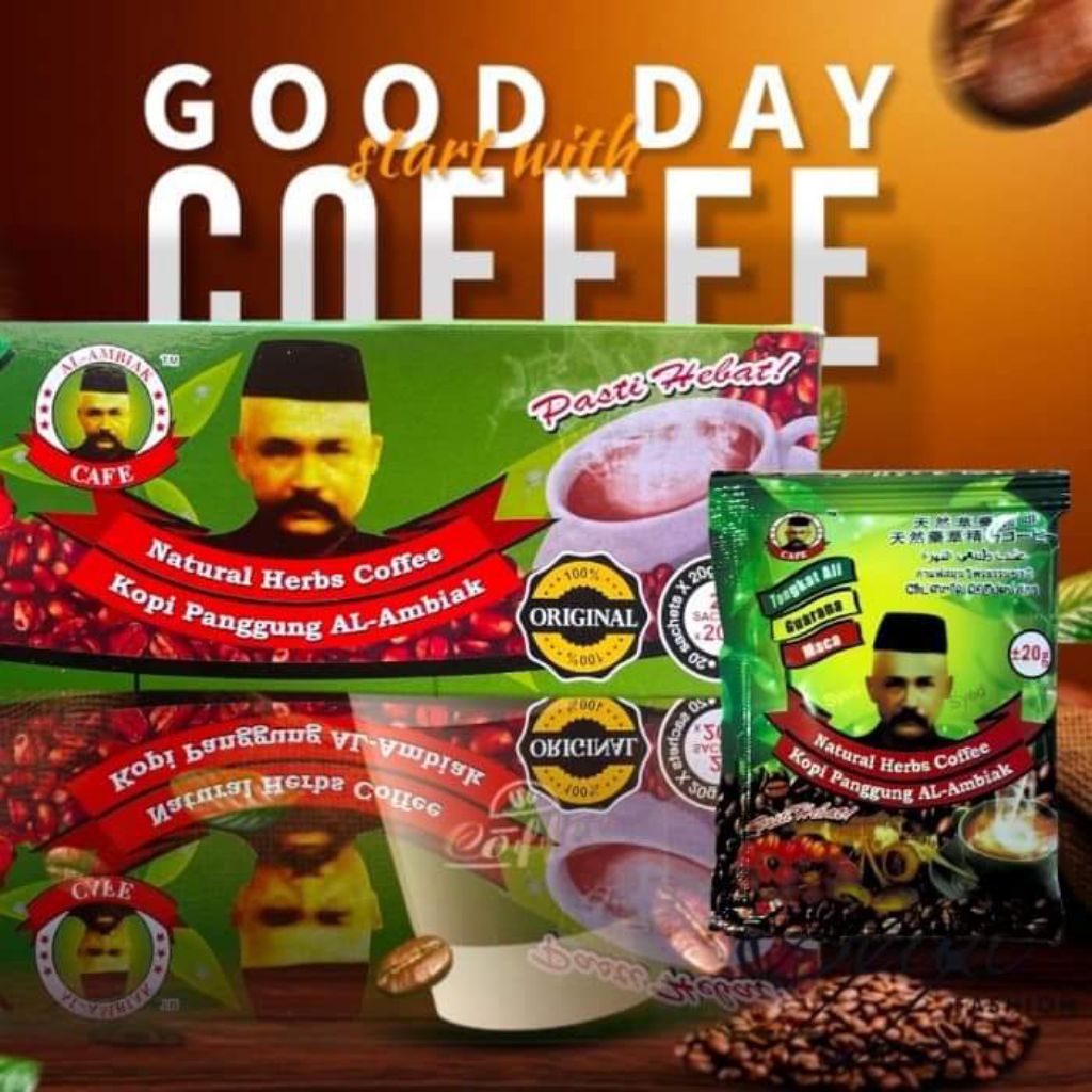 Kopi hijau malaysia 20sachet