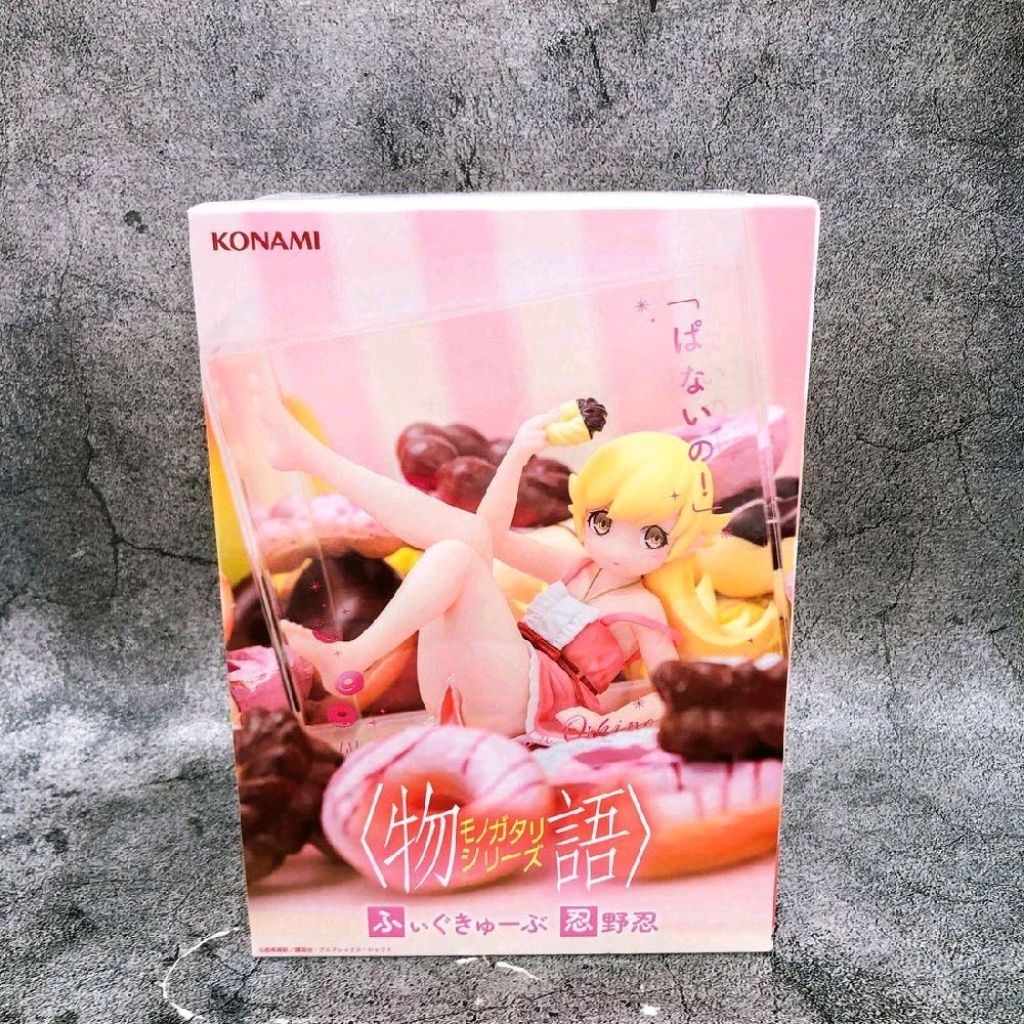 Konami Monogatari Series Shinobu Oshino Figure Fig Cube