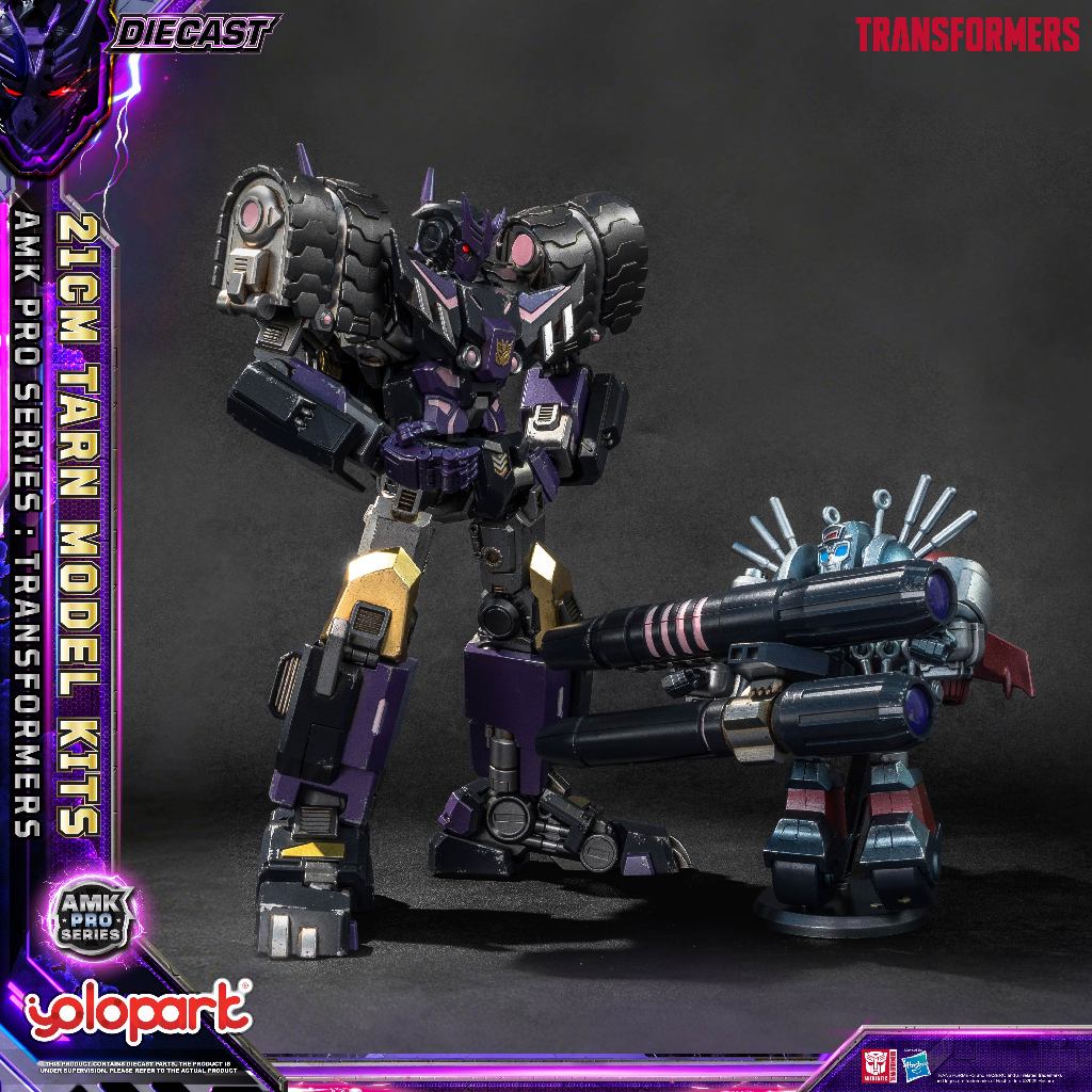 YOLOPARK AMK Pro Series  Transformers IDW Tarn  Model Kit 21cm Action Figure
