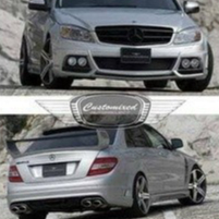 Bodykit Mercy w204 bemper mercedes-benz