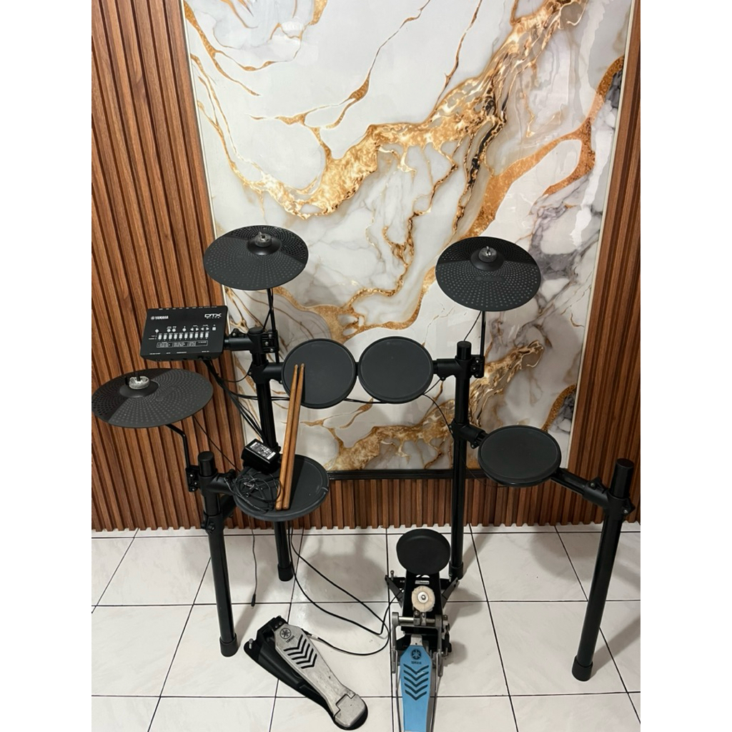 drum elektrik yamaha dtx 452 second likenew