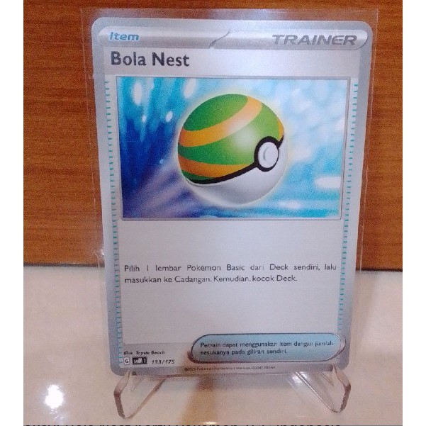 (The Pokay) Bola Nest Kartu Pokemon TCG Indonesia