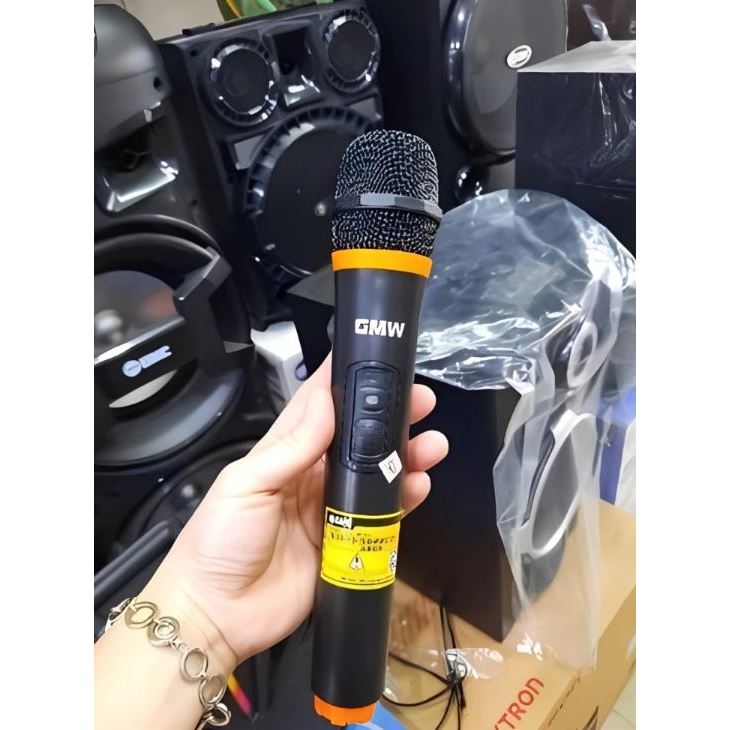 Microphone Wireless GMC GMW Khusus semua tipe Speaker GMC ( Isi 1 Pcs Mic ) - 1 Pcs Mic Profesional 