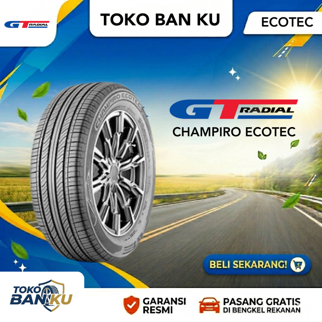 Ban Mobil Gajah Tunggal Ecotec 175/65 R14 - Agya,Calya, Ayla, Sigra, Brio