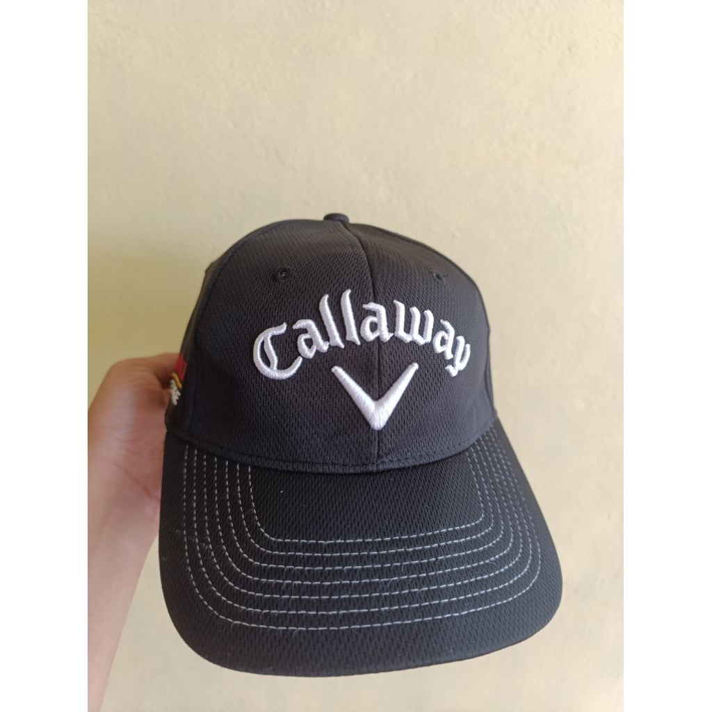 topi golf pria murrah callaway  garansi ori second trift
