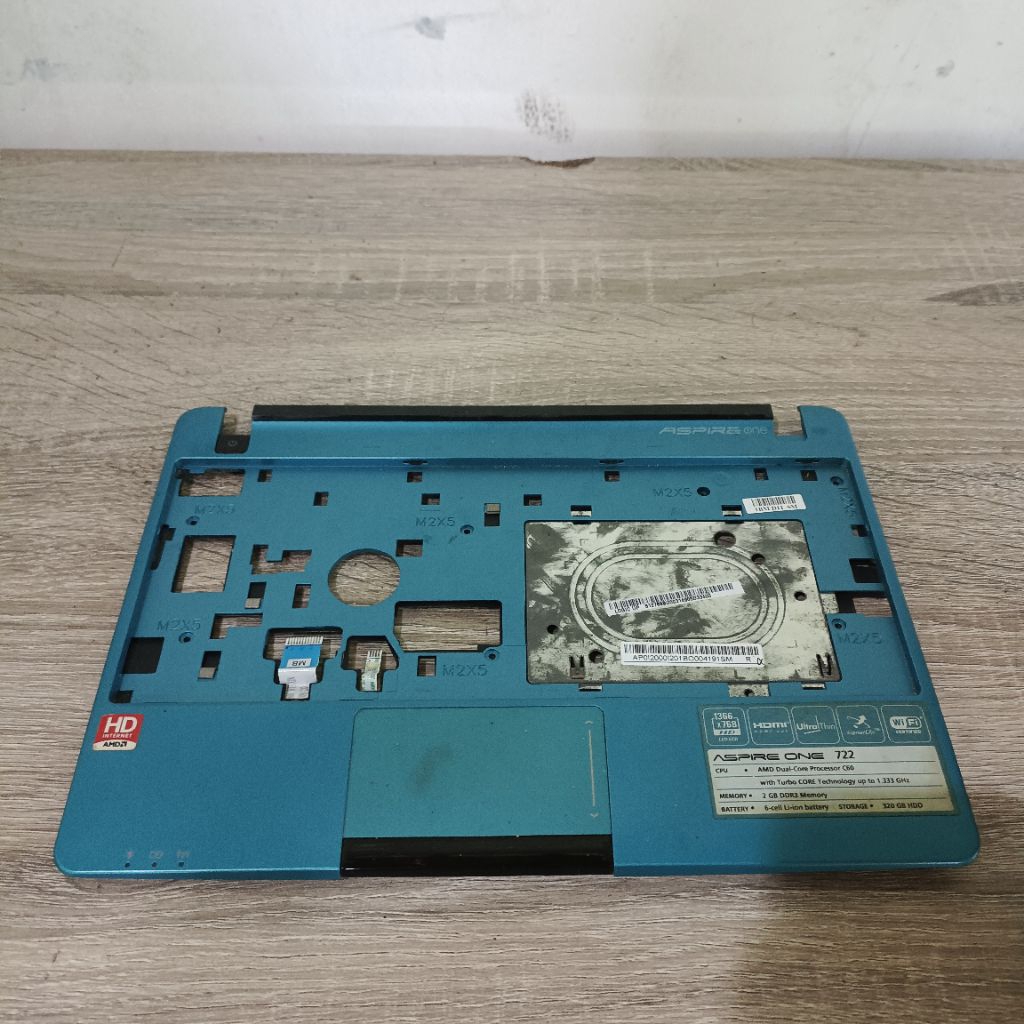 Casing Cassing case kesing Frame keyboard laptop Acer aspire one 722