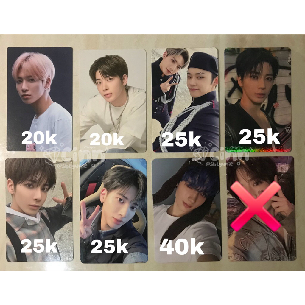 PC TXT Taehyun Hueningkai Weverse Freefall Tomorrow Moakit Foreul Official Photocard
