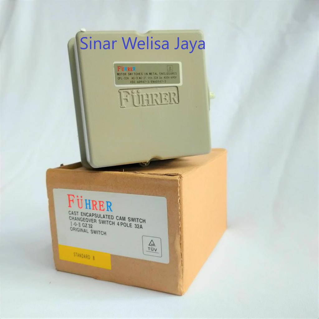 Fuhrer Handle Cam Switch 4P 32A GZ 32