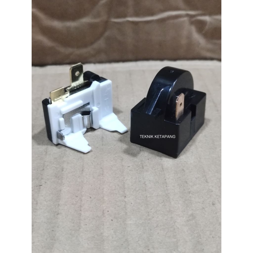 RELAY +OVERLOAD 1 SET KULKAS LG 2 PINTU / 1 SET / RELAY OVERLOAD KULKAS LG 2 PINTU