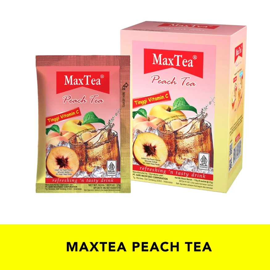MaxTea Peach Tea (5 sachet)