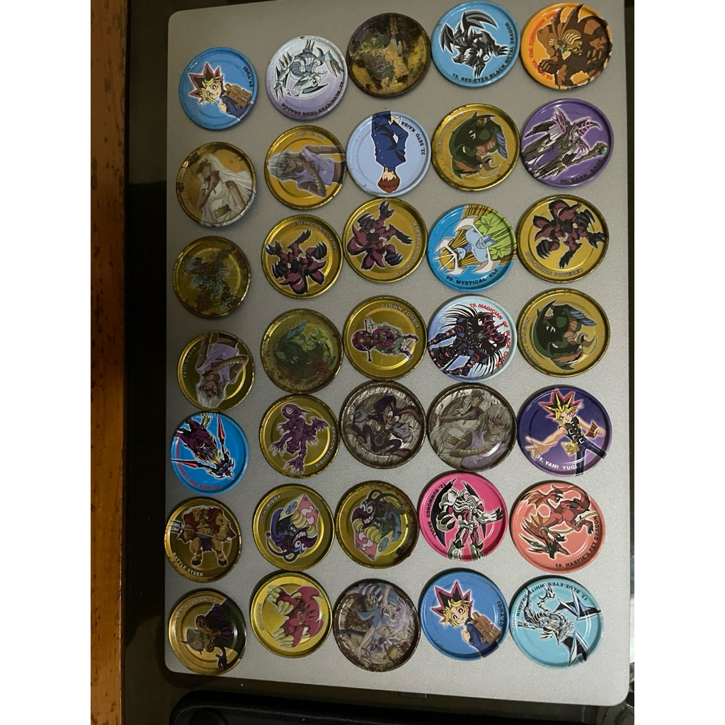 Tazos yu gi oh metalix 1.0 2.0
