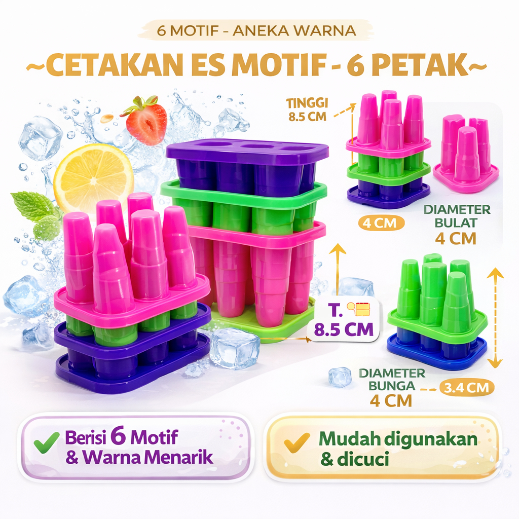 CETAKAN ES KRIM JUAL /  CETAKA ES GOYANG STIK LOLY / CARI CETAKAN ES BULAT