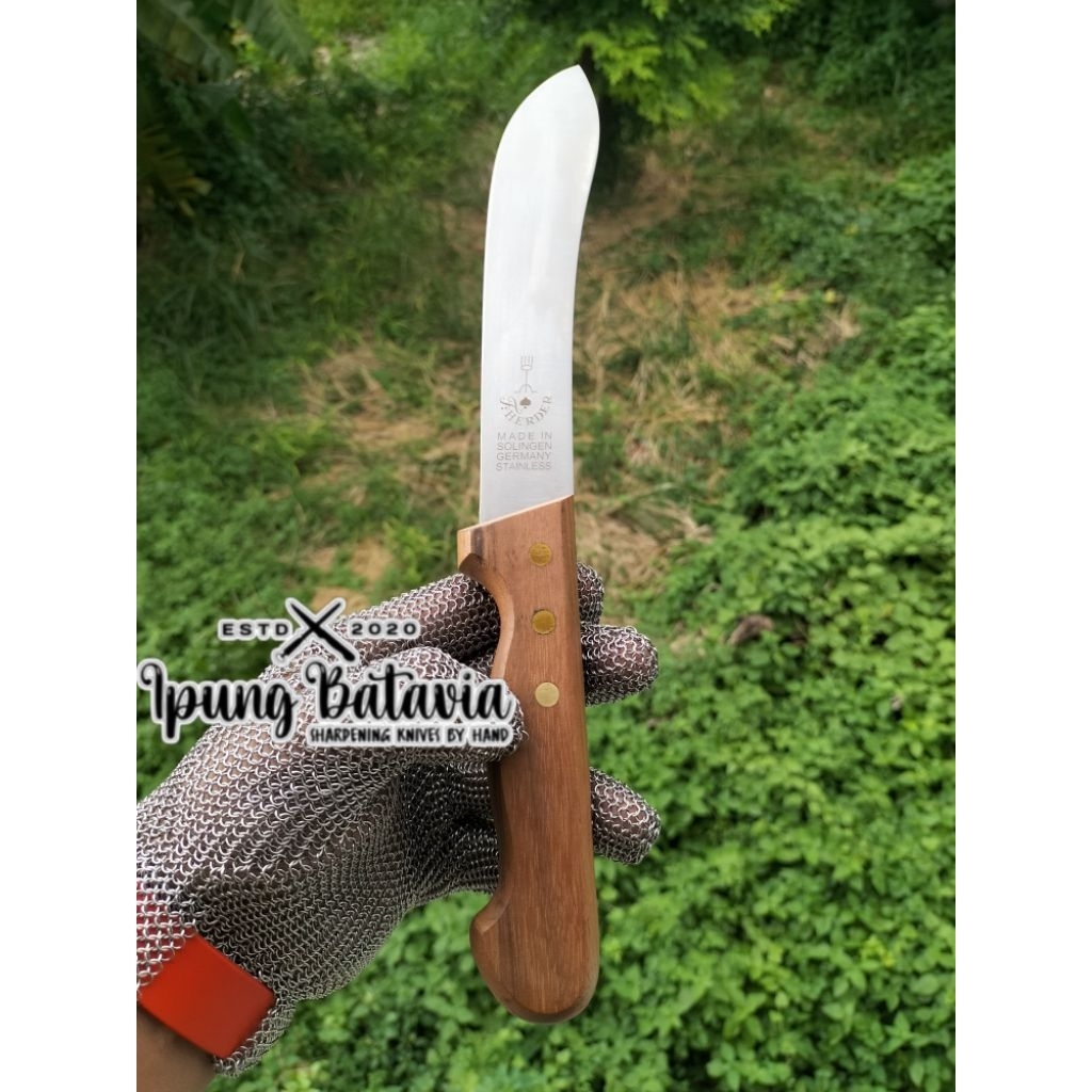 F.HERDER STAINLESS BULLNOSE 18 CM